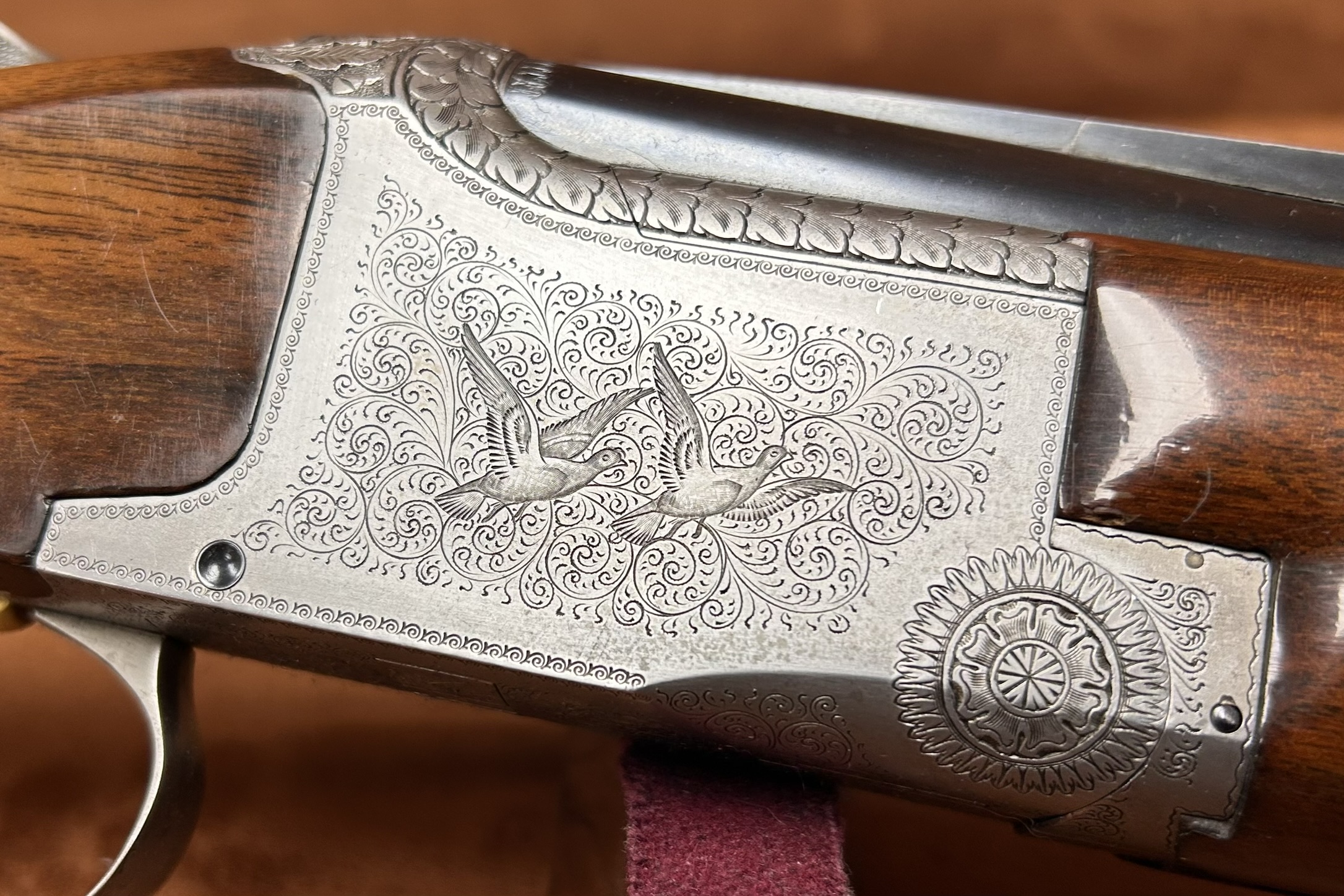 Browning Superposed Pigeon Grade with subguage tubes 20GA/28GA/.410 30" -img-3