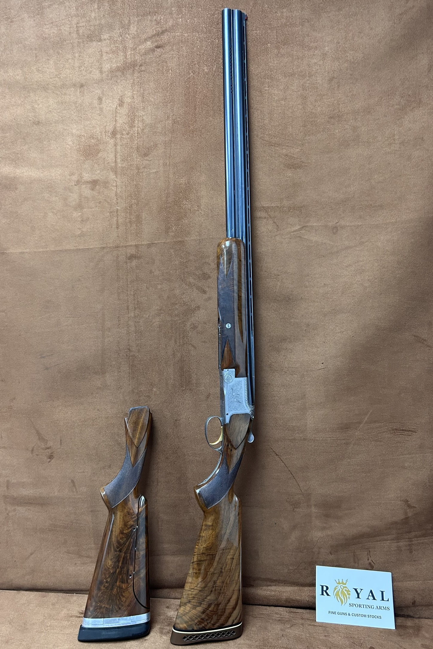 Browning Superposed Pigeon Grade with subguage tubes 20GA/28GA/.410 30" -img-2